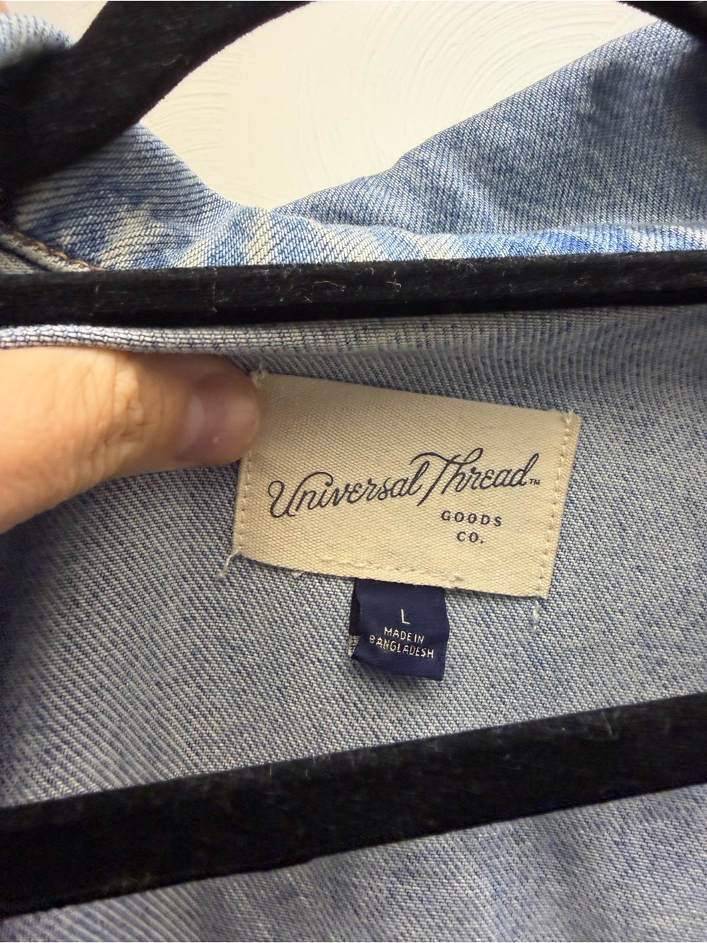 Universal Threads Studded Jean Jacket - Picture 3 of 3